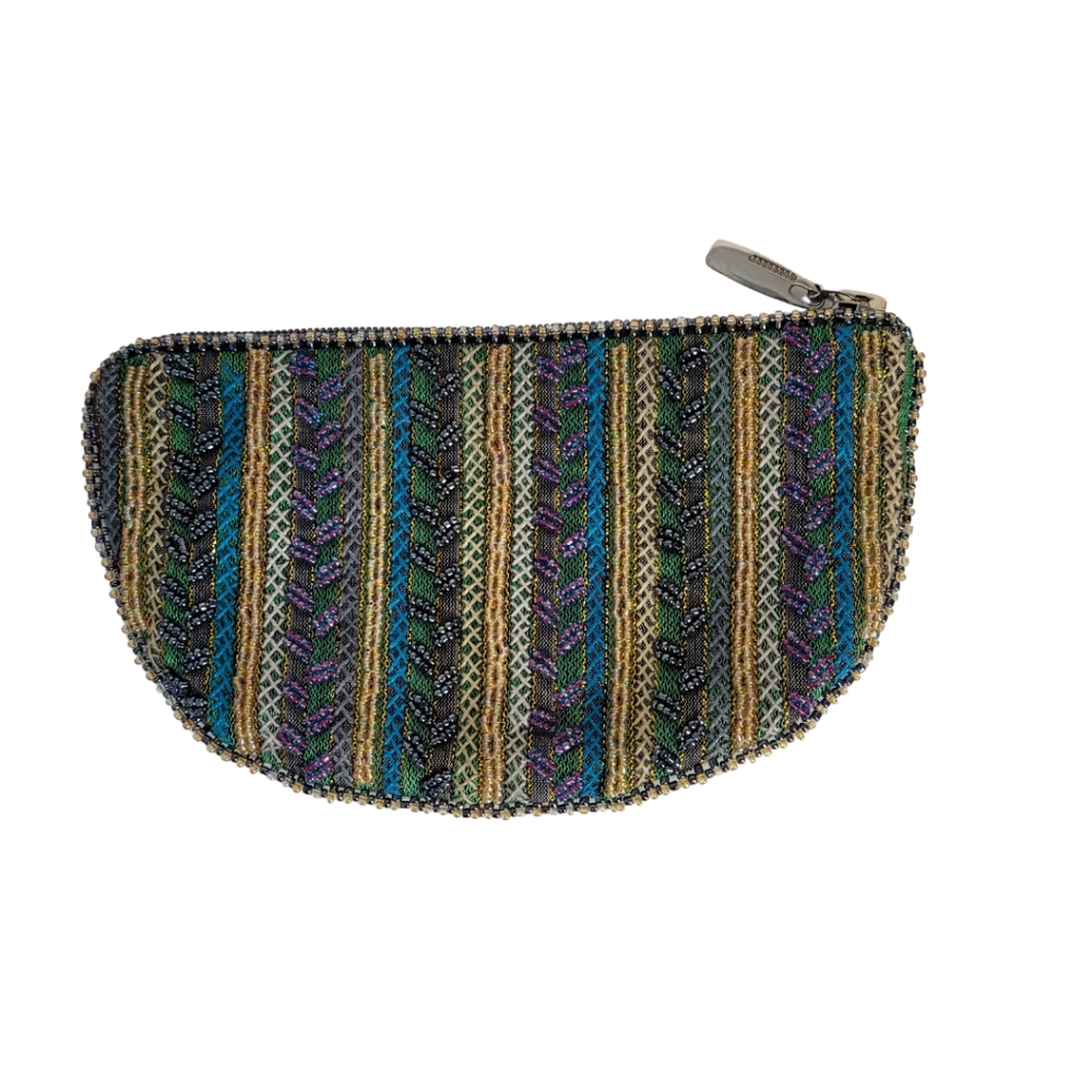 Hand Beaded Makeup Bag